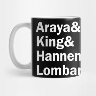 Funny Names x Slayer (Araya, King, Hanneman, Lombardo) Mug